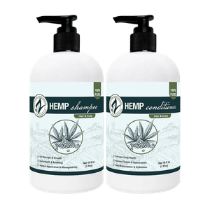 Zatural Hemp Shampoo and Conditioner Set